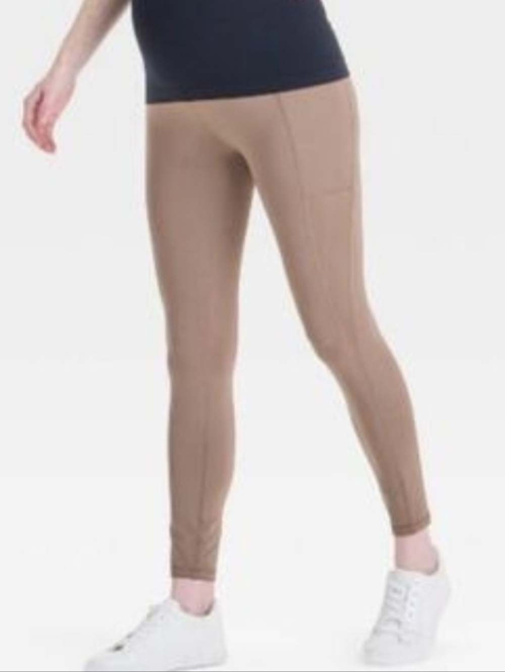 The Performance All Stage Maternity Black Pocket Active Legging Large NWT
